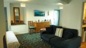 1 The Lookout Holiday Apartments Mevagissey Cornwall - Lounge / Dining